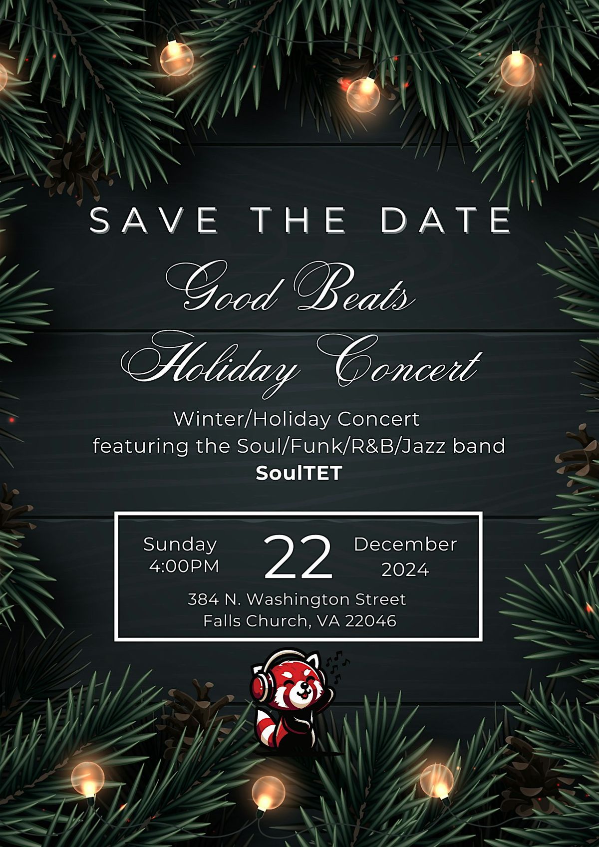 Winter Holiday Concert: Good Beats Ensemble ft. SoulTET