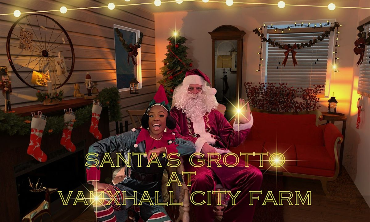 Santa's Grotto at Vauxhall City Farm