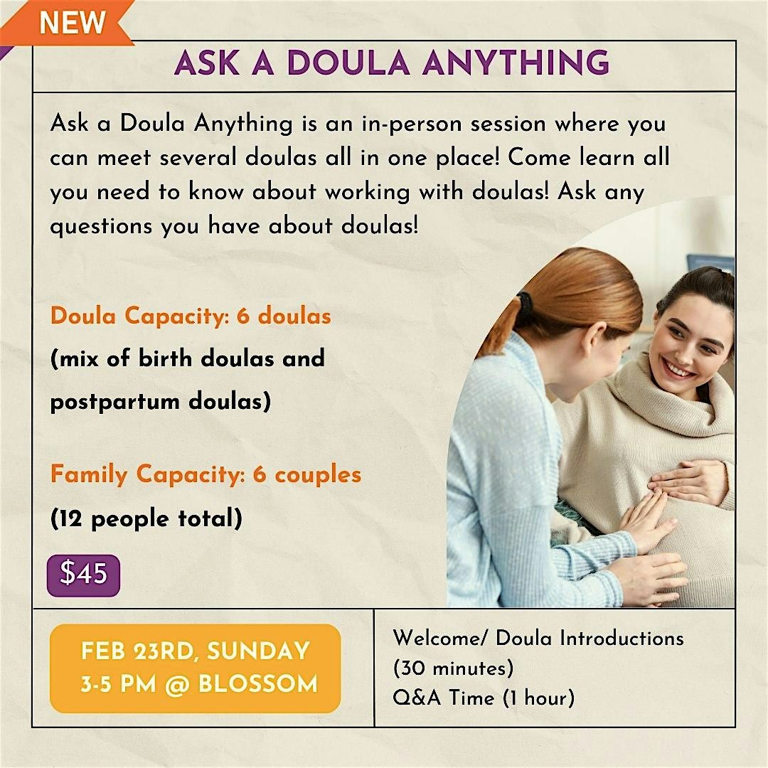 Ask a Doula Anything:Q & A Panel