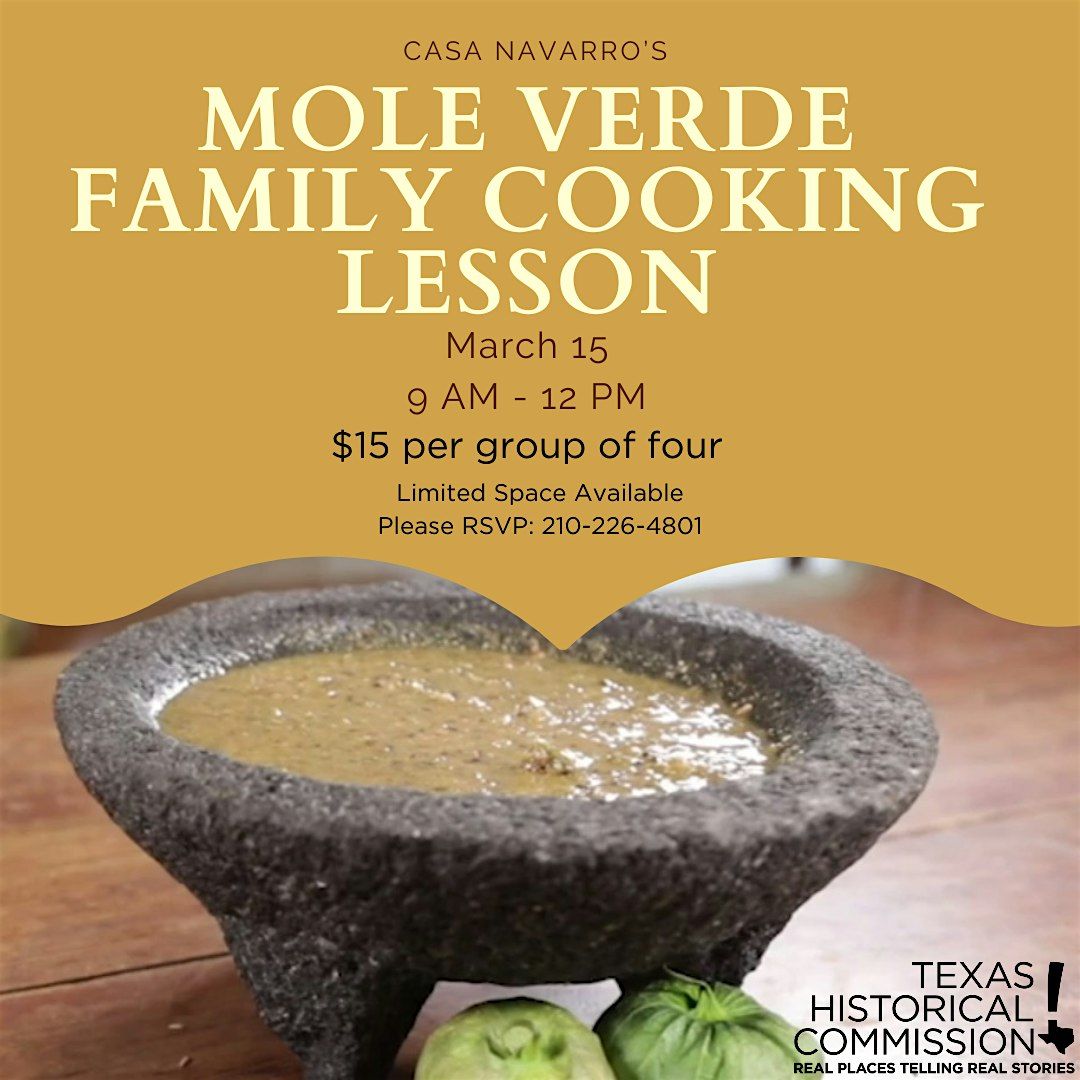 Mole Verde Family Cooking Lesson