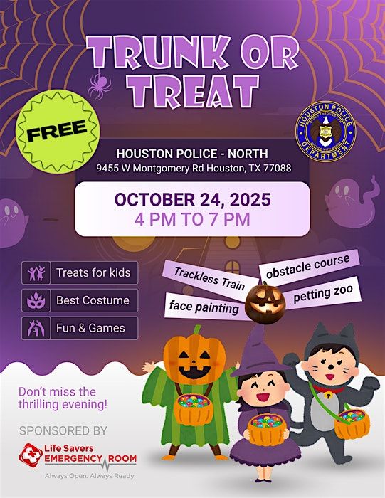 LifeSavers ER x HPD Fall Festival