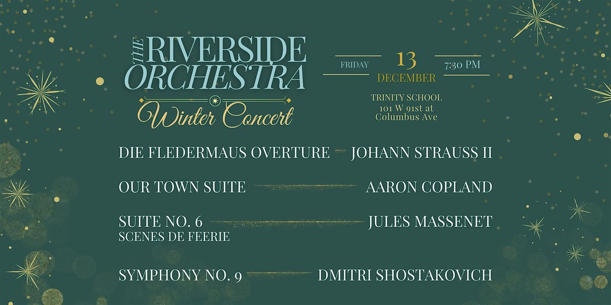 Riverside Orchestra's Winter Concert