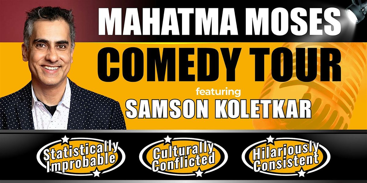 Mahatma Moses Comedy Tour LIVE TAPING - Sat Nov 29 2025 (Sunnyvale)