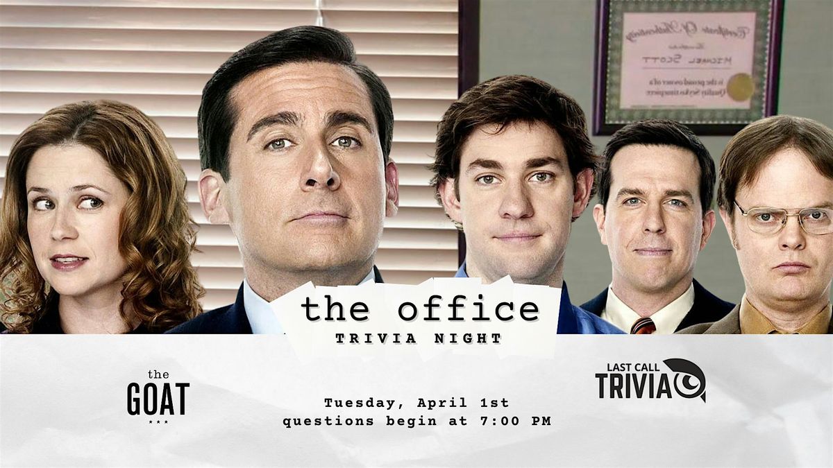 The Office Trivia at LC Dublin