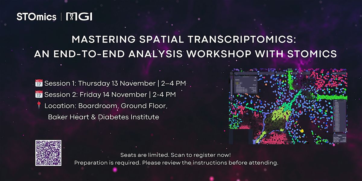 Mastering Spatial Transcriptomics: An End-to-End Analysis Workshop