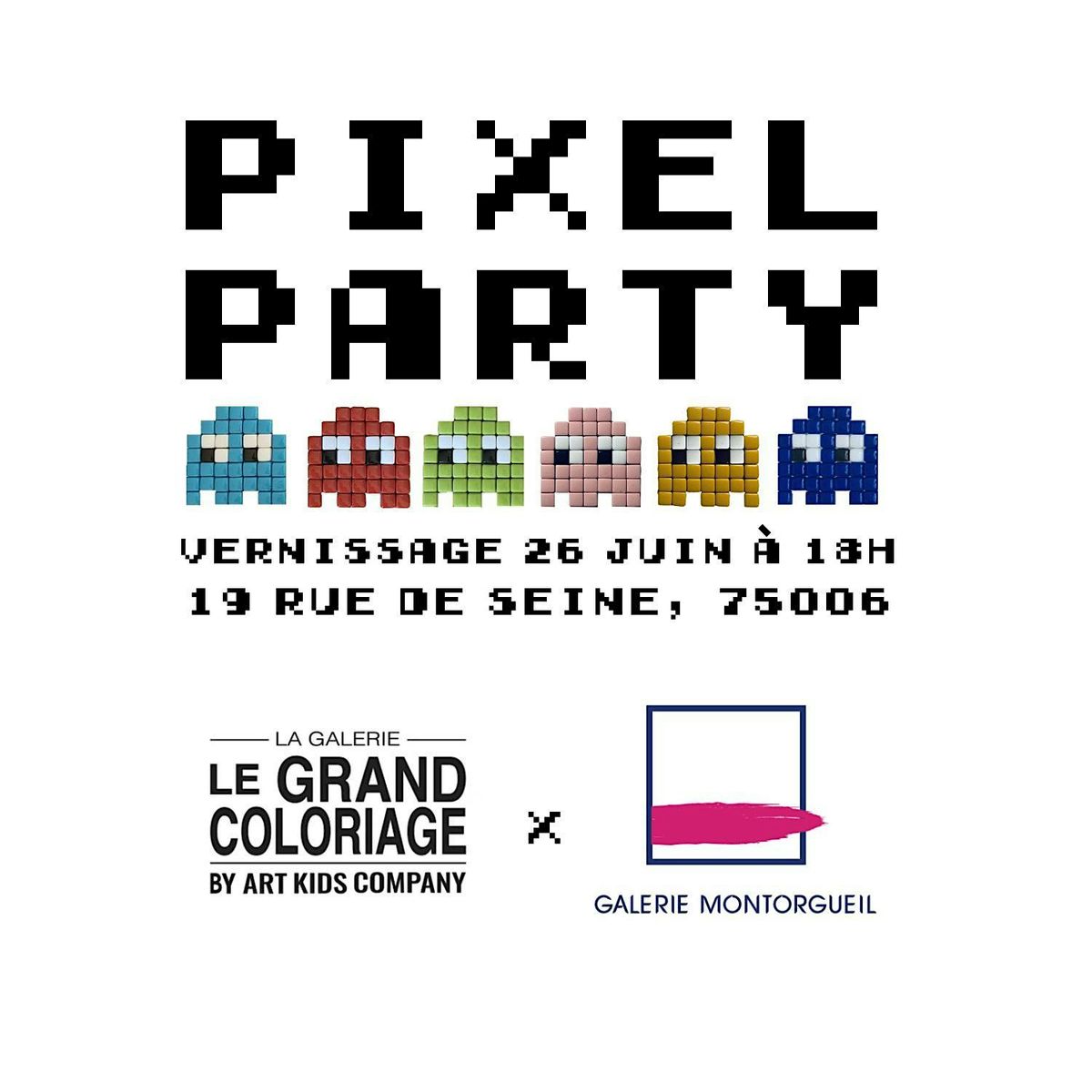 Atelier Pixel - Le Grand Coloriage