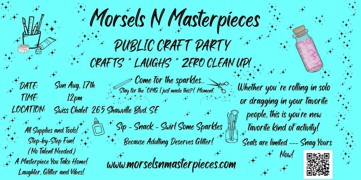Craft Party: Shimmer Bottles \/ Spell Bottles \u2013 Calgary