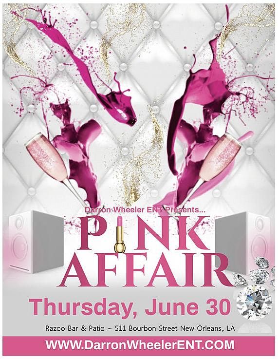 The PINK Affair EMF'22 with Darron Wheeler Entertainment