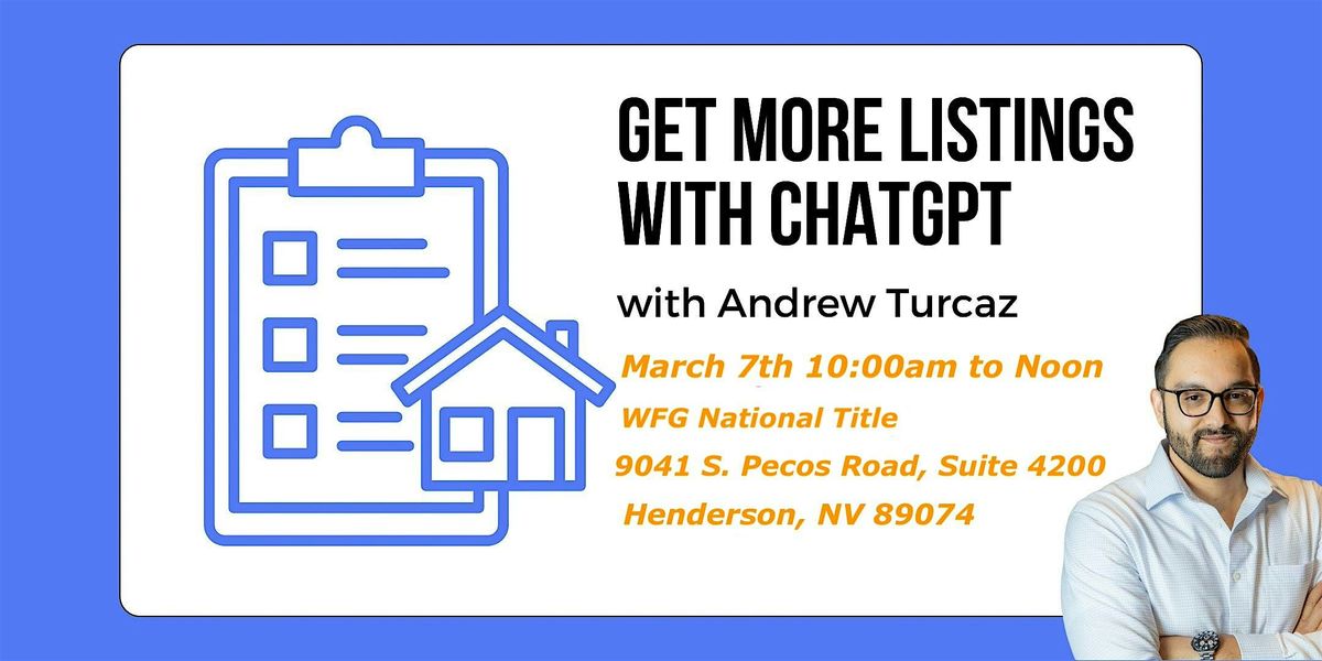 Get More Listings with ChatGPT