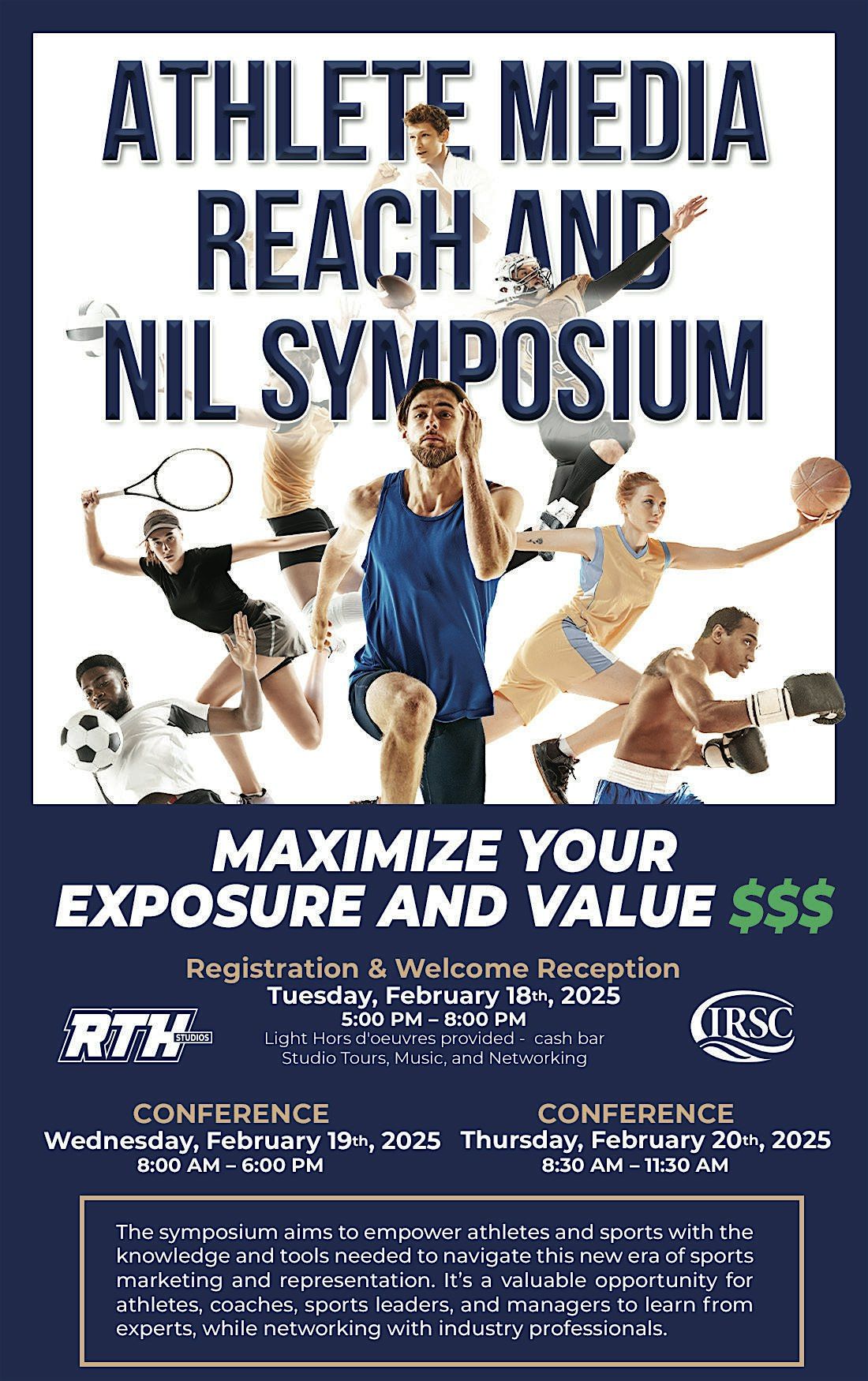 RTH TV ATHLETE MEDIA REACH AND NIL SYMPOSIUM