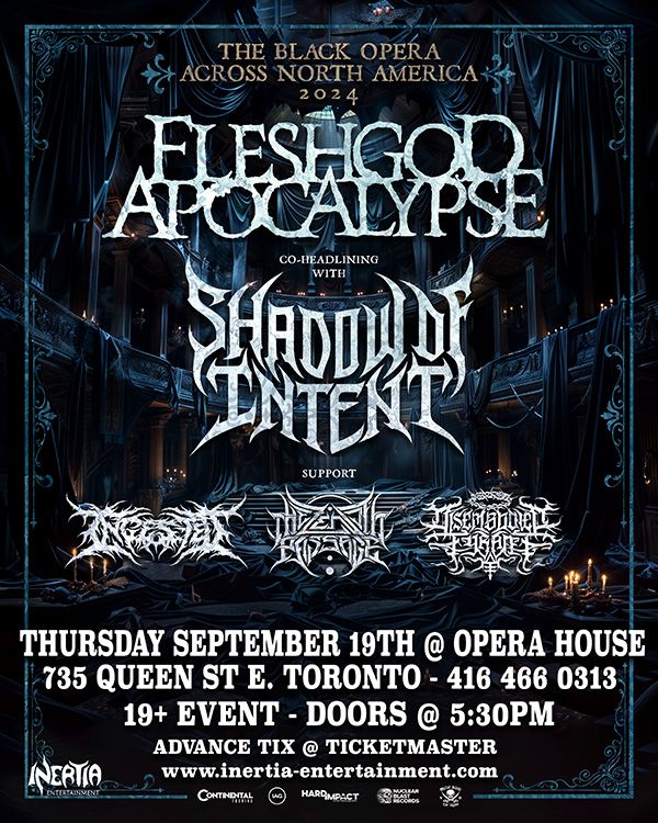 Fleshgod Apocalypse & Shadow of Intent - The Black Opera Tour 