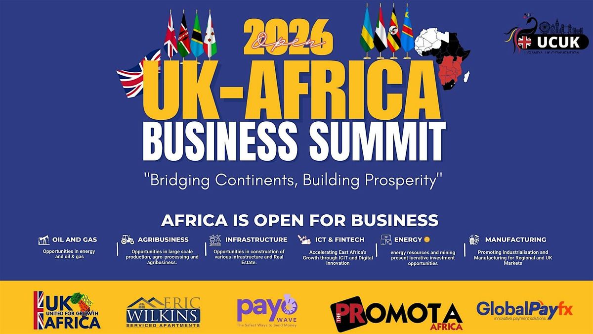 16th UK\u2013Africa Business Summit 2026