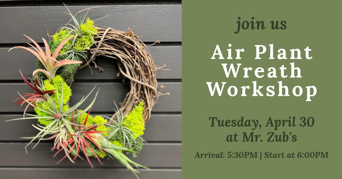 Air Plant Wreath Workshop