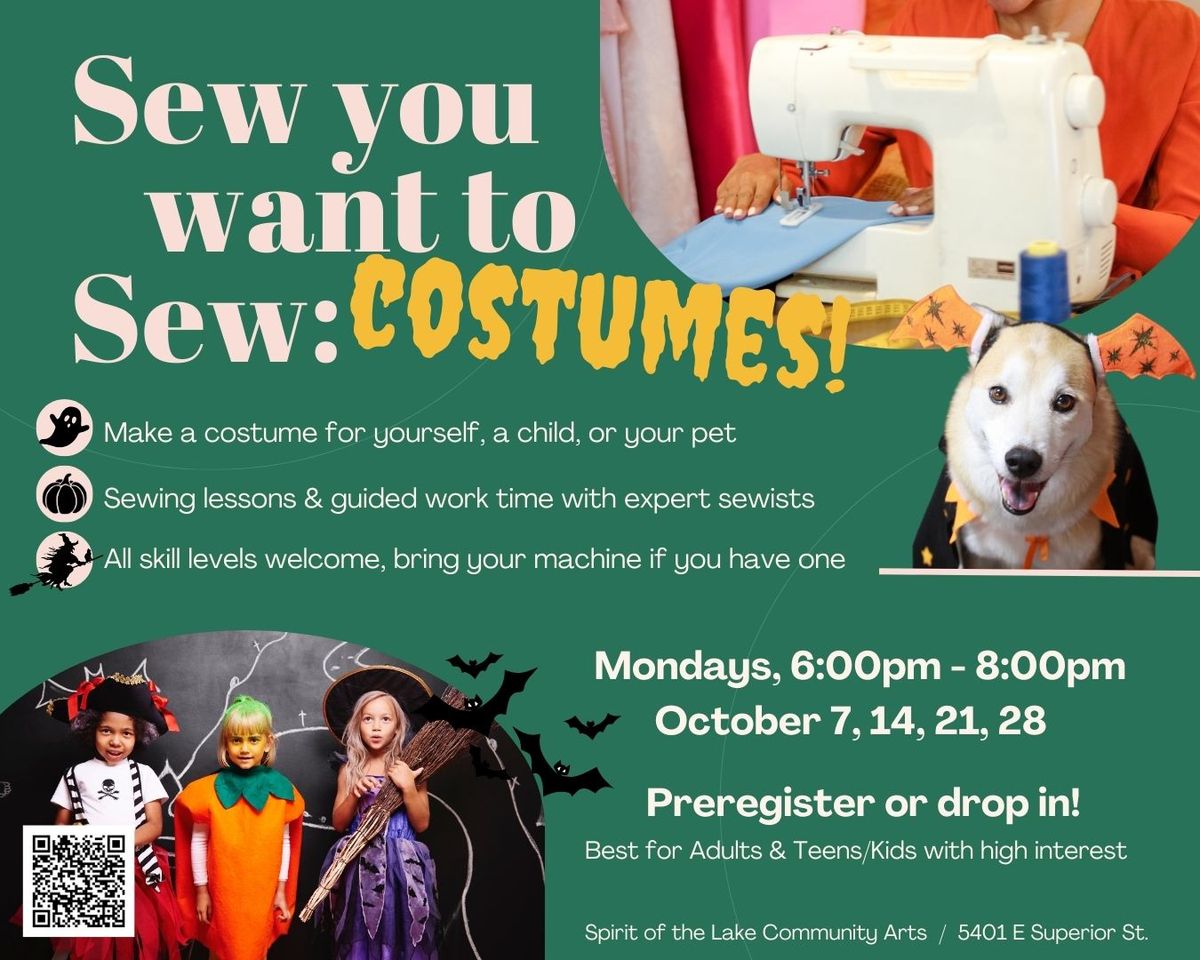 Sew you want to Sew: Costumes