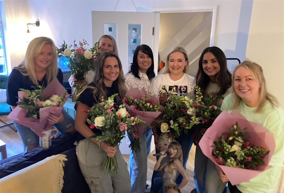 Galentine's Day Handtied Bouquet Masterclass