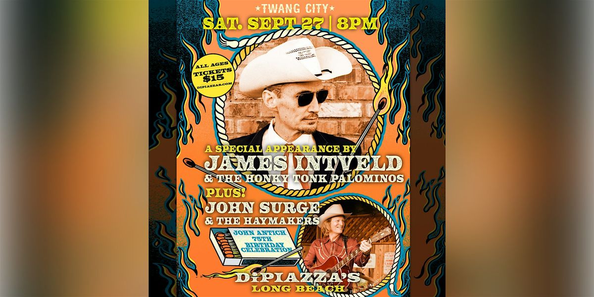 James Intveld and The Honky Tonk Palominos, John Surge and The Haymakers