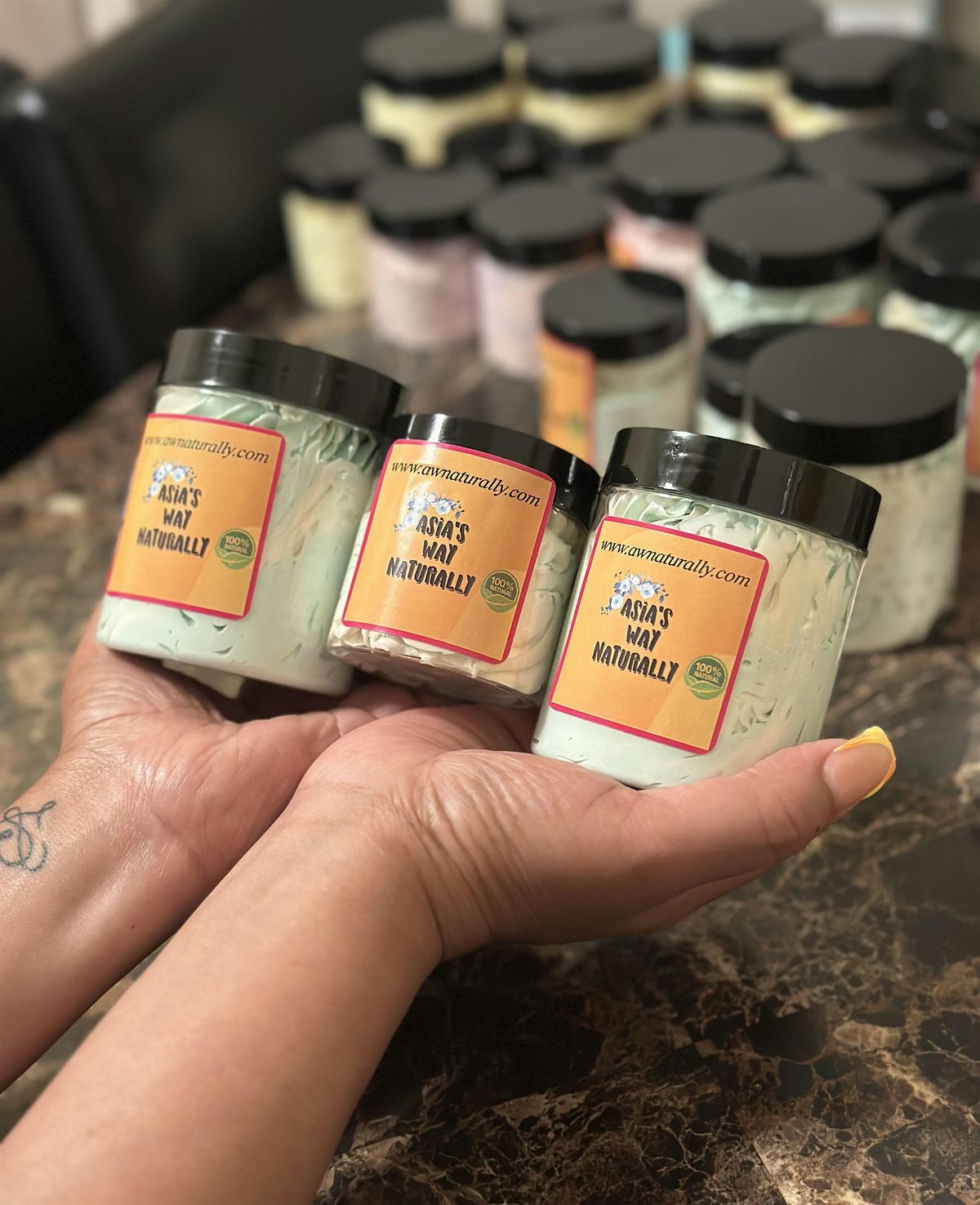 Asia\u2019s Way Naturally LLC Presents Build Your Own Sudsy Sugar Scrub Tote