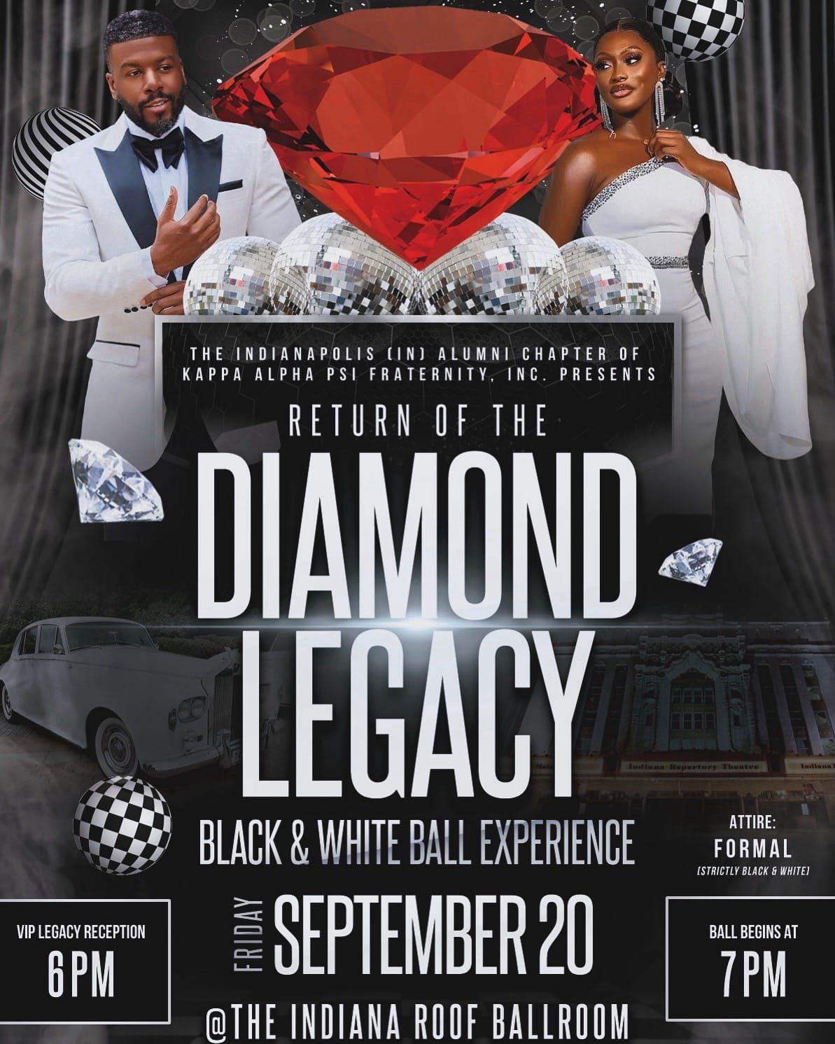 Return Of The Diamond Legacy,  Black & White Ball Experience 