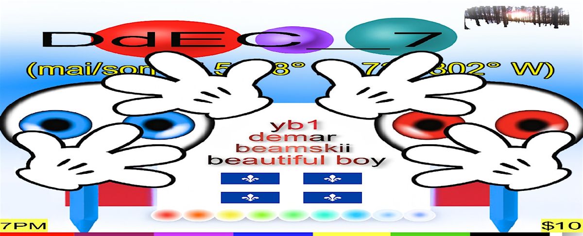 MAI\/SON: YB1 + DEMAR + BEAMSKII + BEAUTIFUL BOY