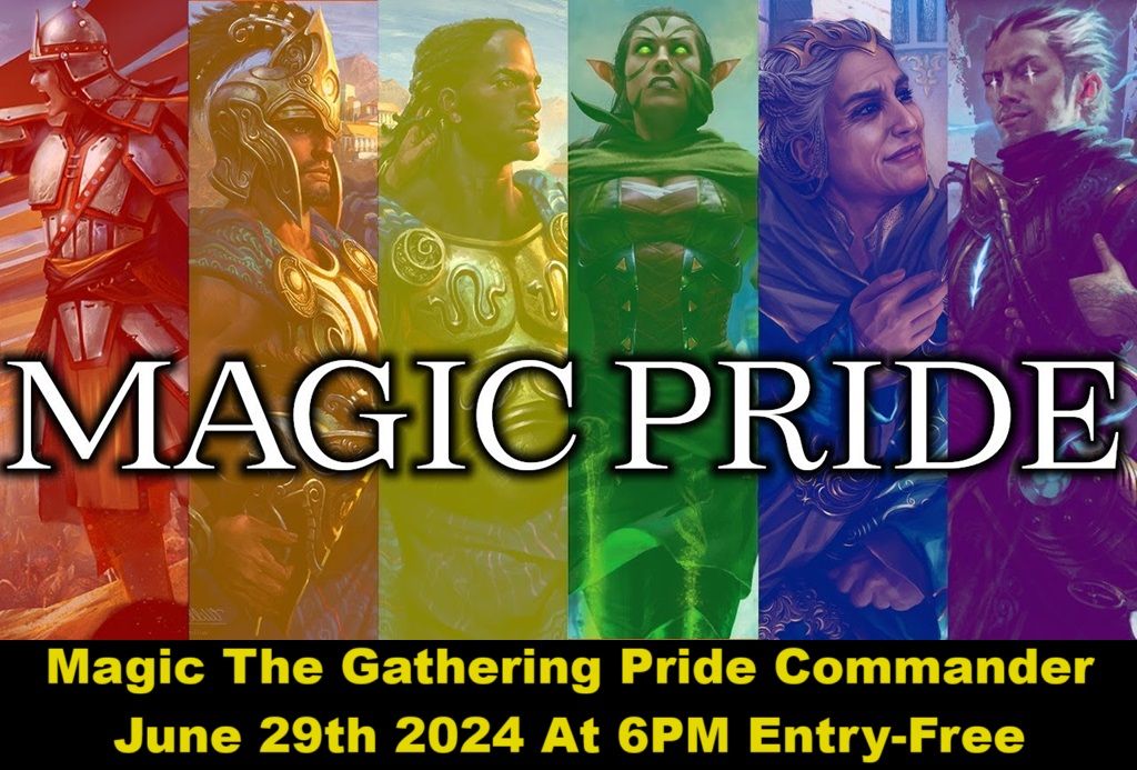 Magic The Gathering Pride Night Commander