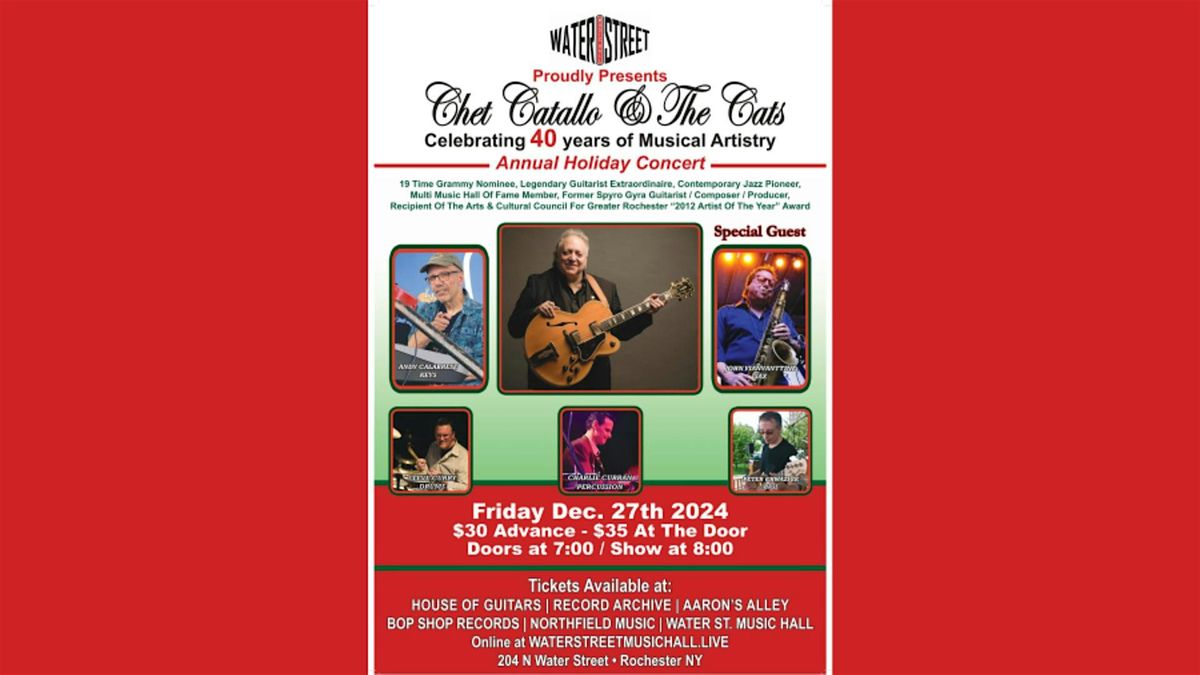 Chet Catallo & The Cats Annual Holiday Concert