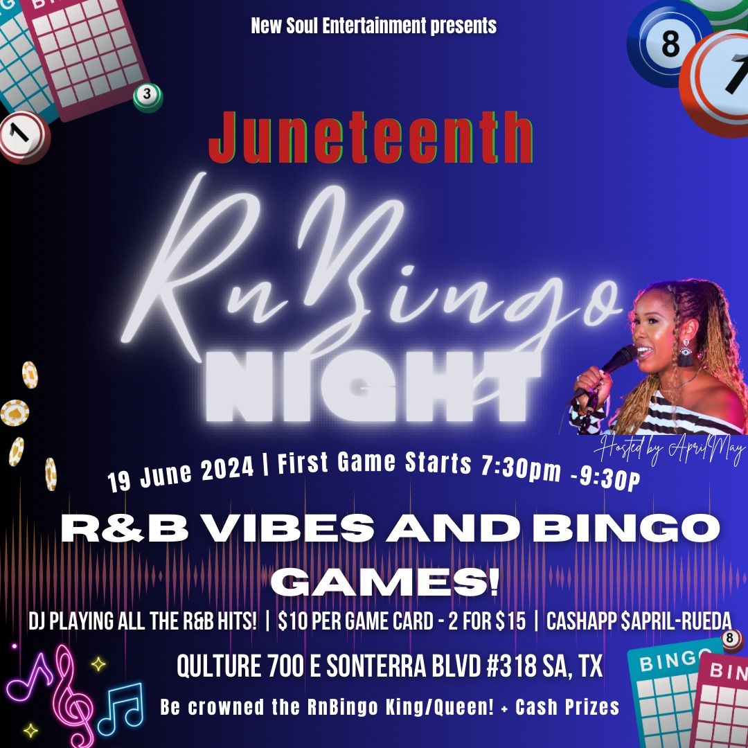 Juneteenth RnBingo Night!! 