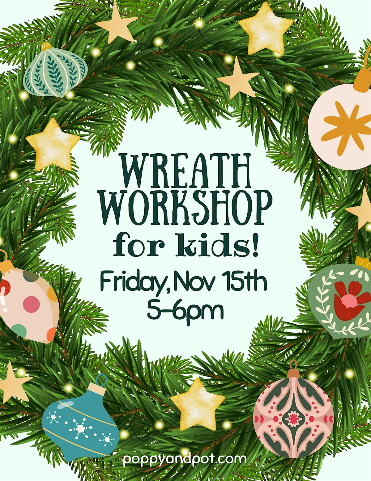 Wreath Workshop for Kids