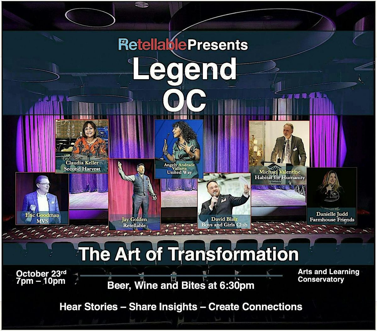 Legend OC: An Intimate Evening of Leadership Storytelling