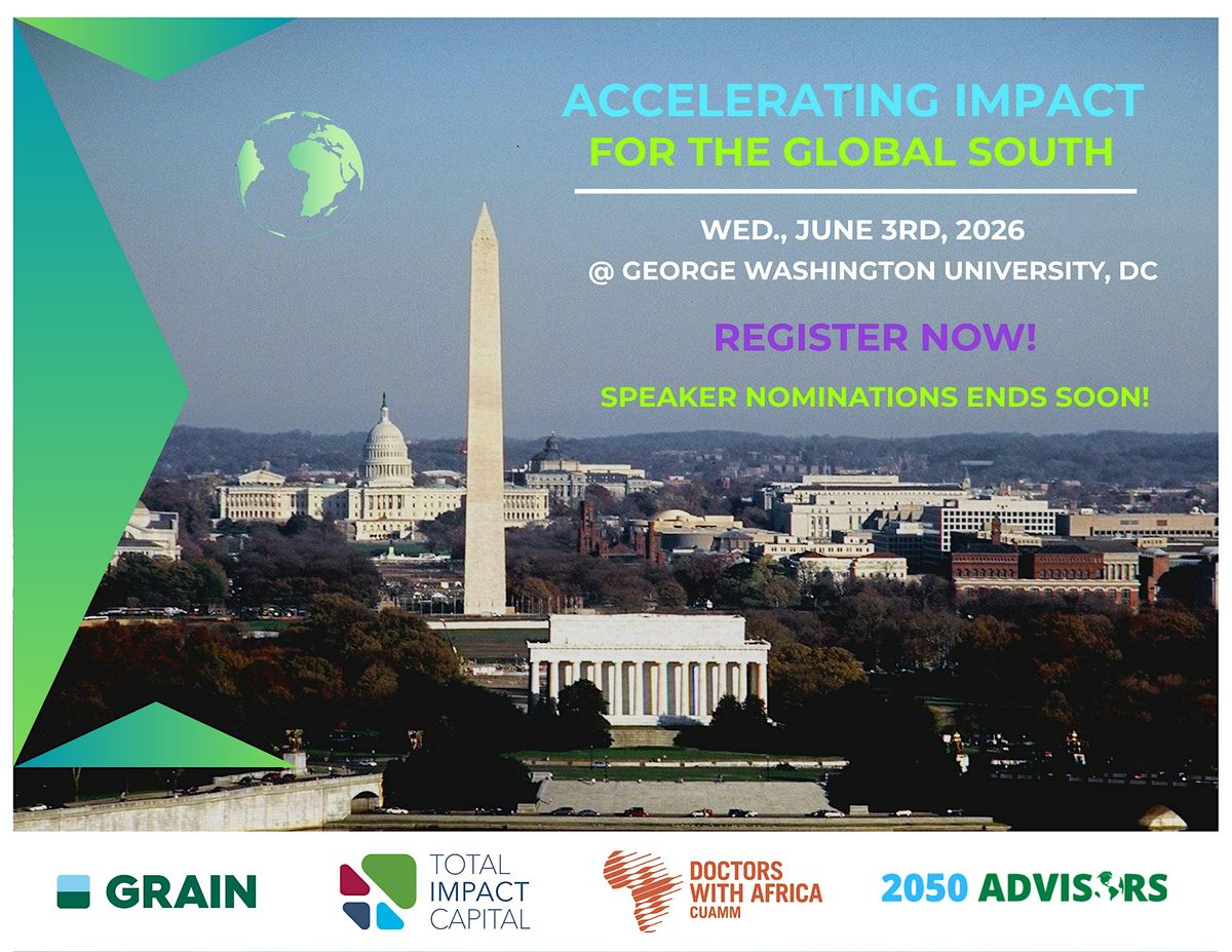 ACCELERATING IMPACT FOR THE GLOBAL SOUTH