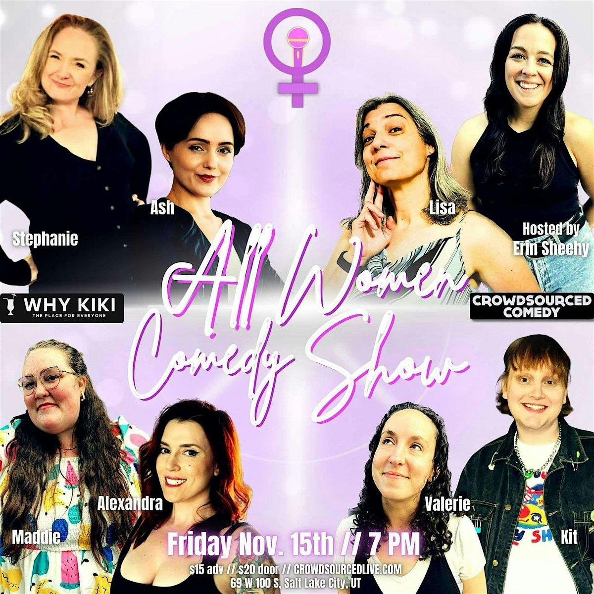 All-Women Comedy Night in SLC!