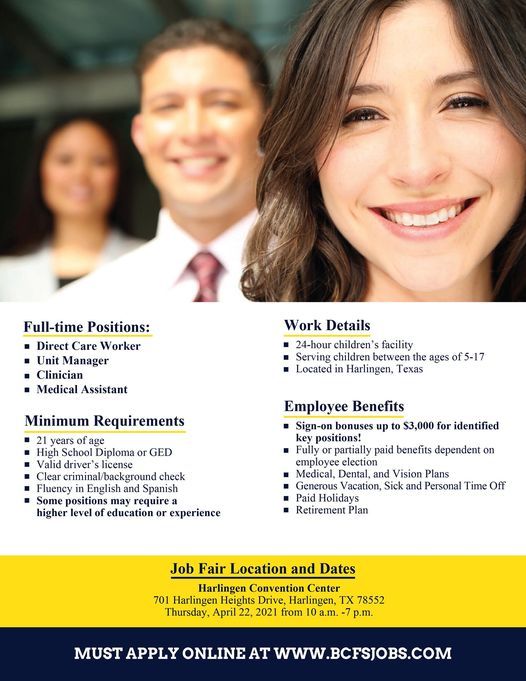 BCFS Job Fair - Harlingen
