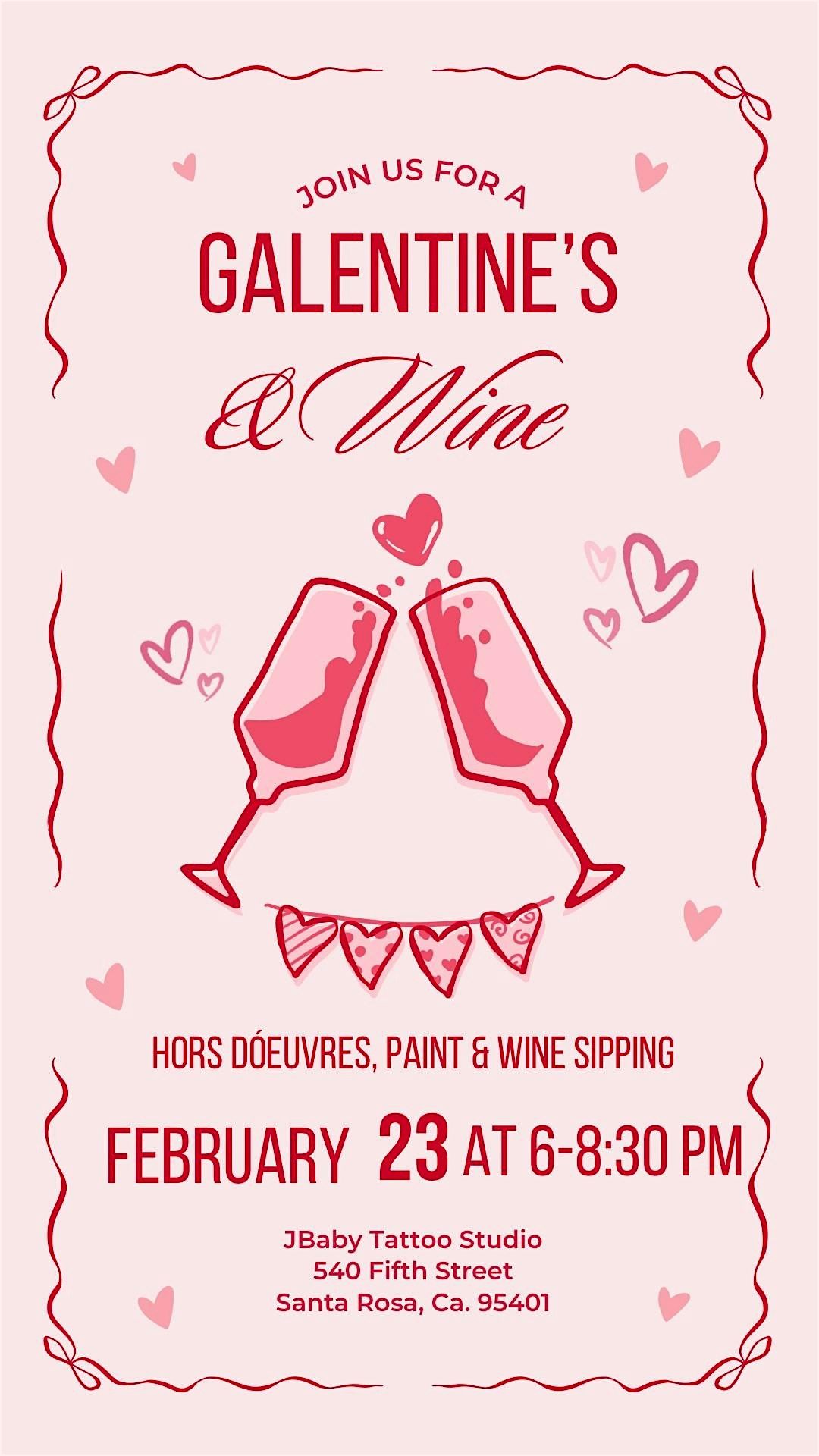 Galentine\u2019s Paint & Sip