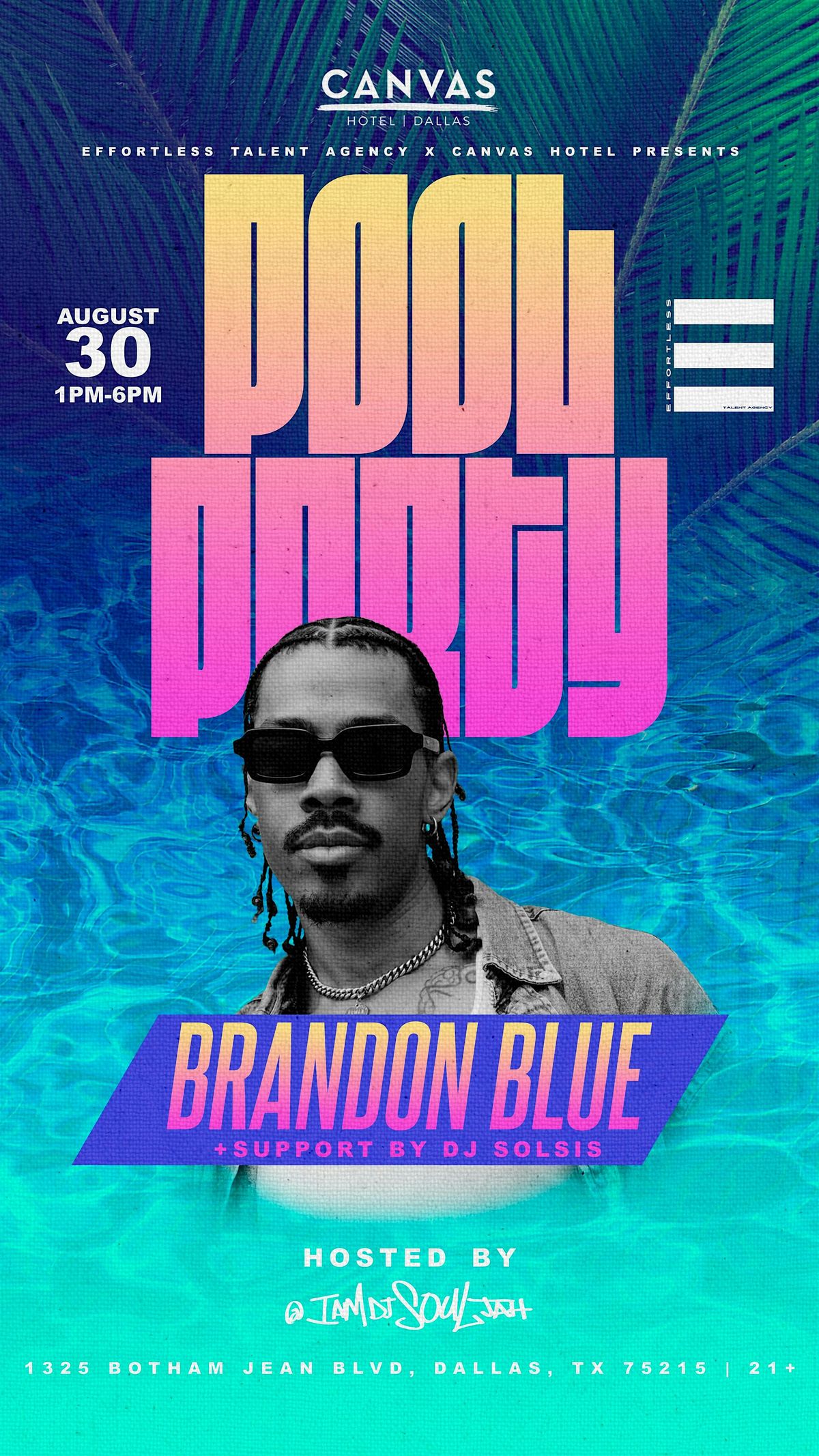 Canvas Hotel Dallas Pool Event Pass
