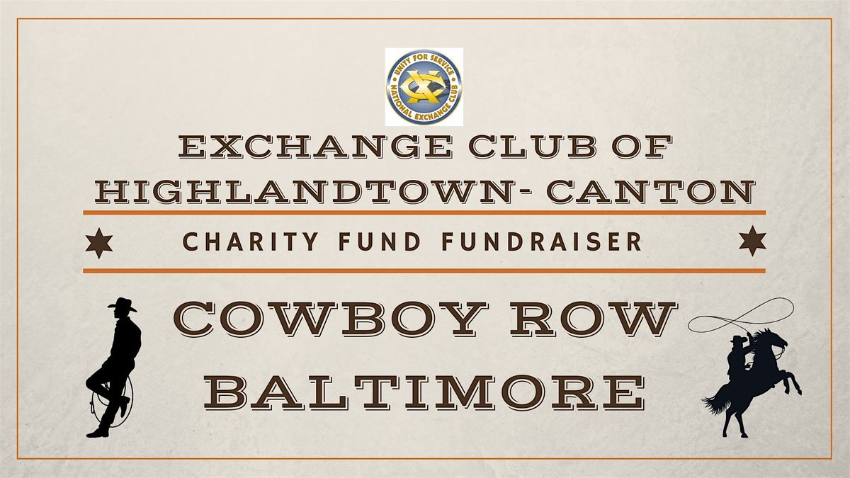 The Exchange Club of Highlandtown Canton Baltimore Charity Fundraiser