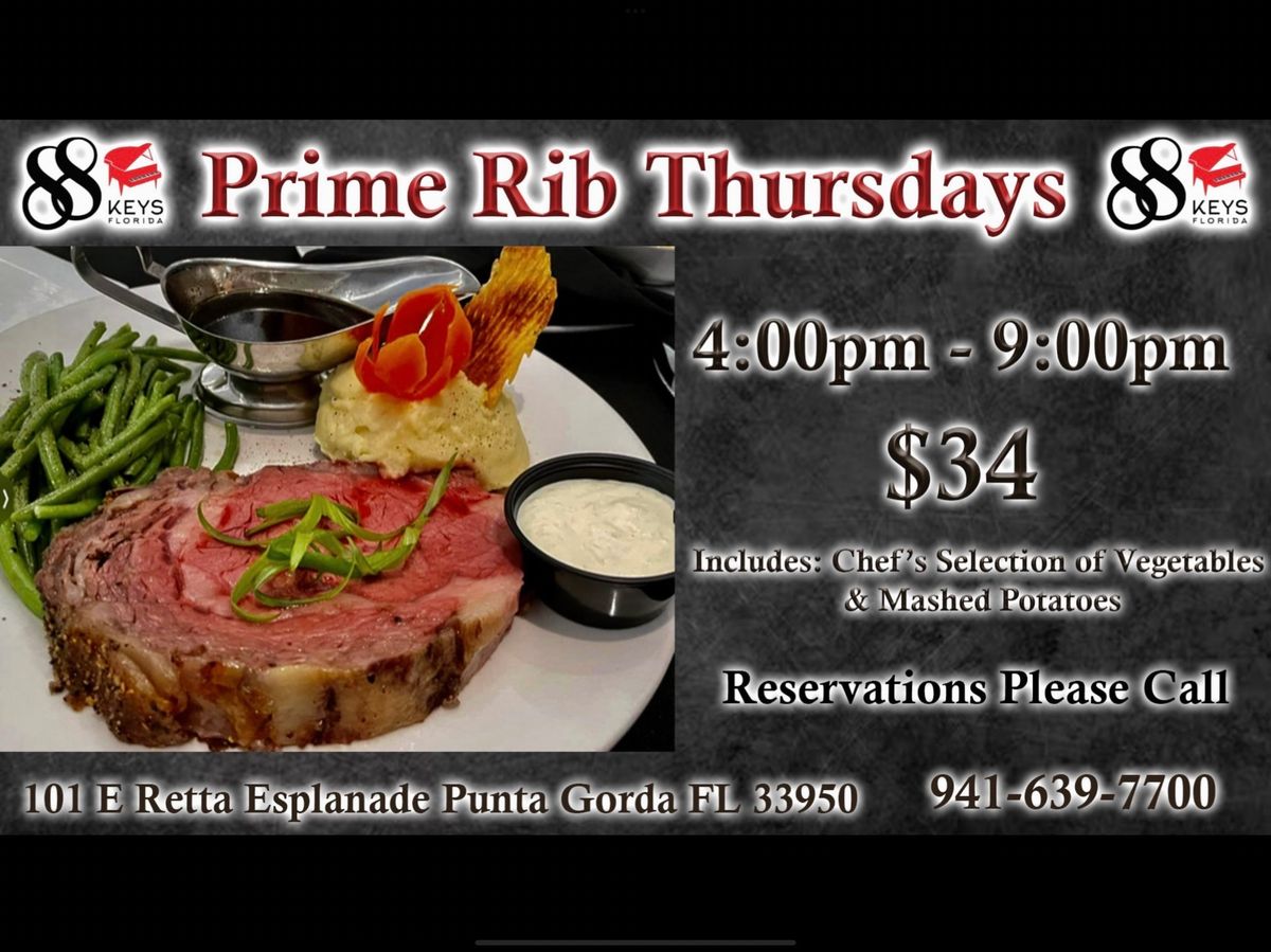 PRIME RIB NIGHT 