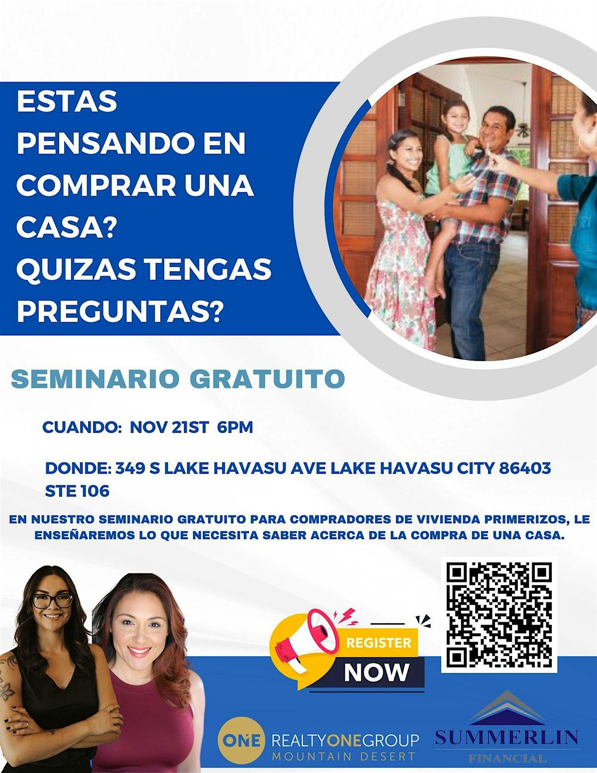 SEMINARIO GRATUITO