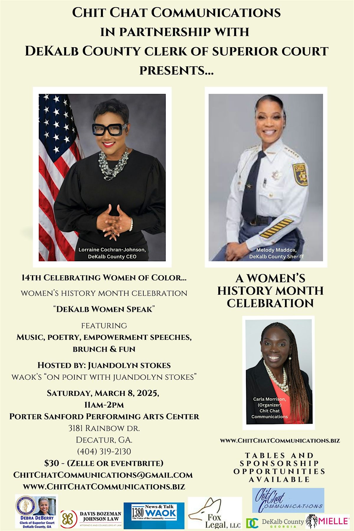 Women's History Month Celebration