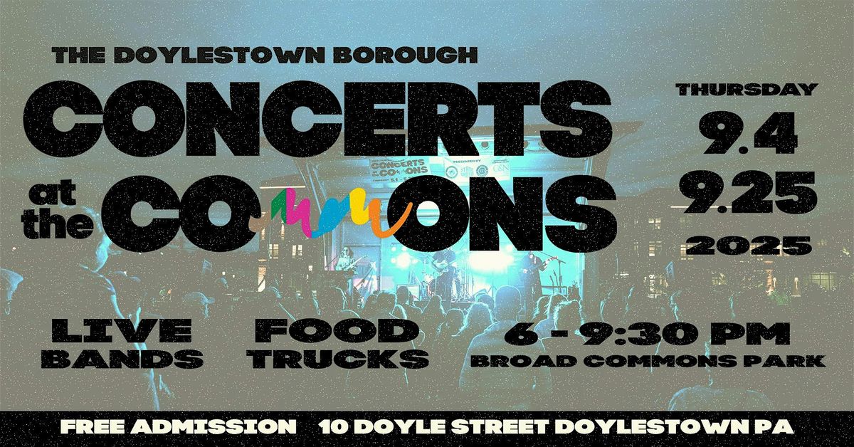 ZINADELPHIA at Concerts at the Commons (Doylestown, PA)