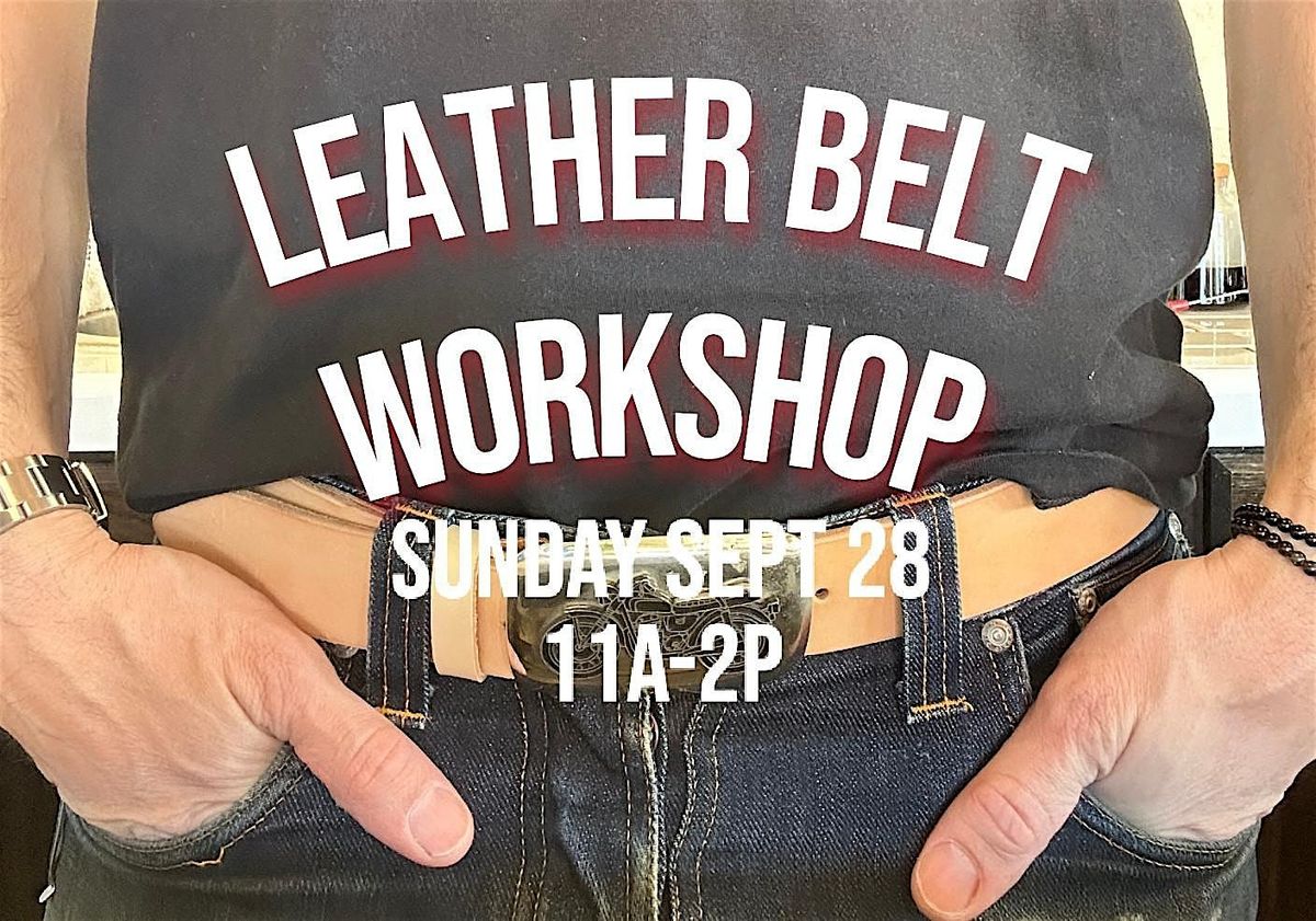 Leather Belt Workshop