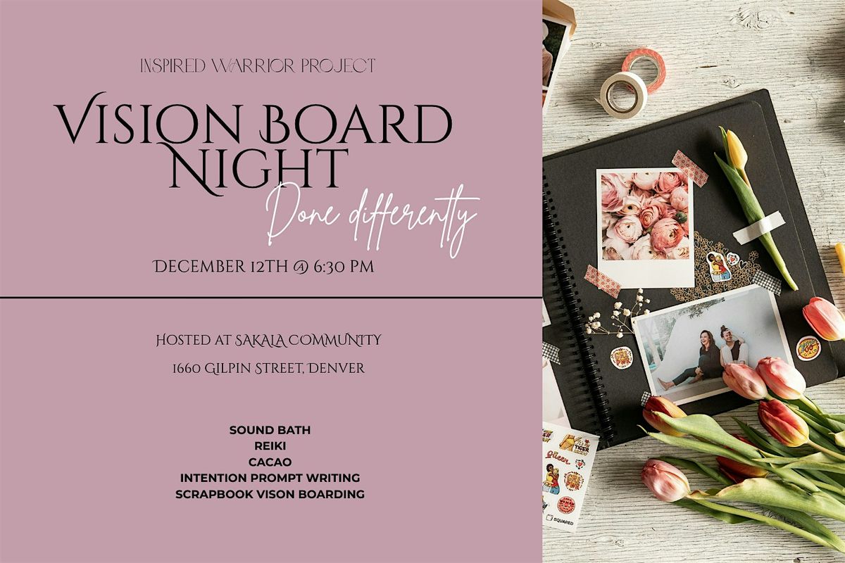 VISION BOARD NIGHT \u2014 Done Differently