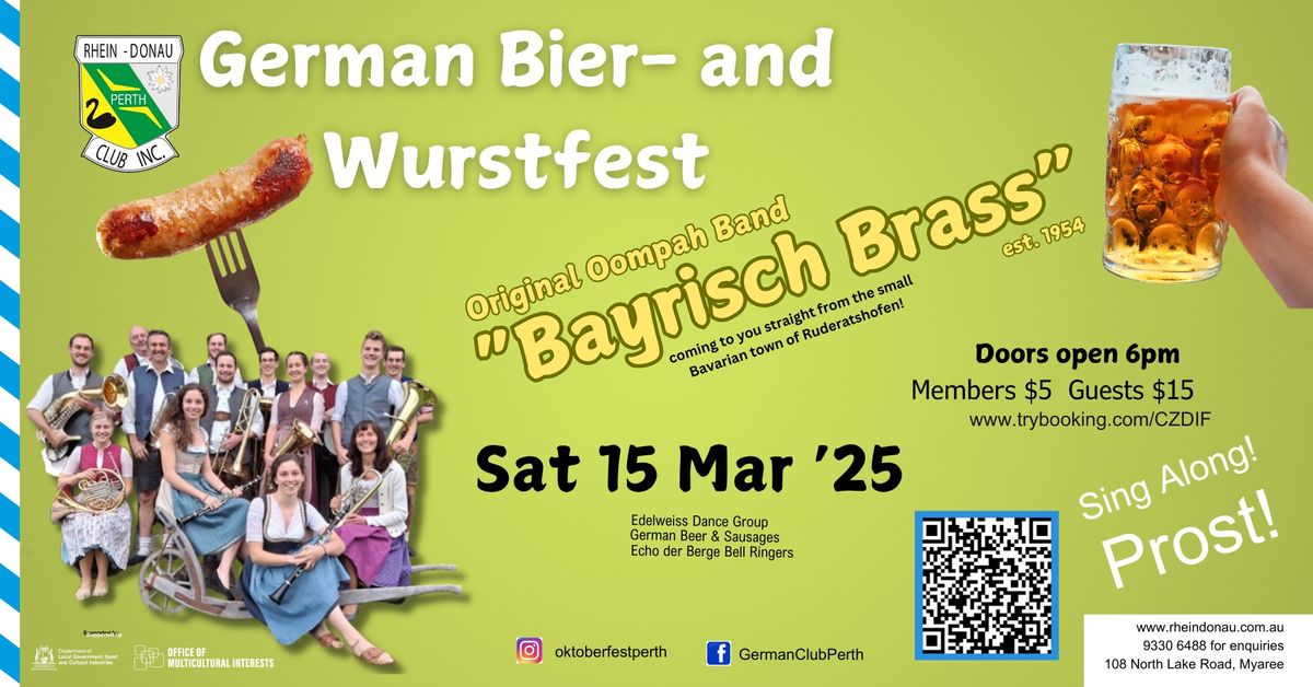 German Bier- and Wurstfest | Oompah Band "Bayrisch Brass"- Harmony week