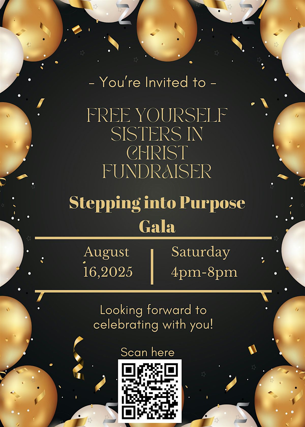 Free Yourself Sisters In Christ  Gala