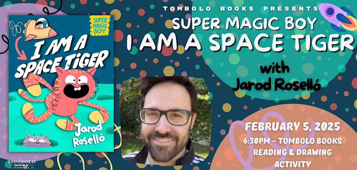 Super Magic Boy! Graphic Novel Workshop with Jarod Rosell\u00f3