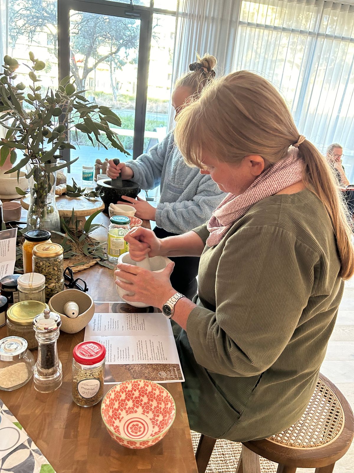 Cooking with Spices for Christmas 