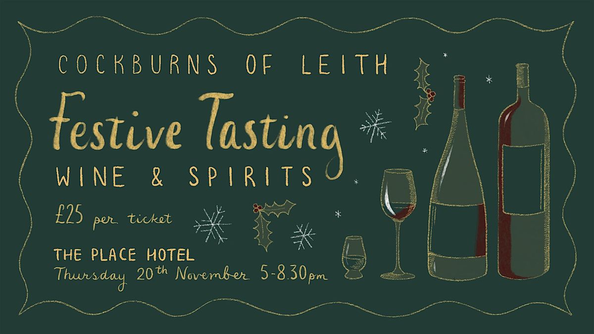 Cockburns of Leith Festive Tasting 2025