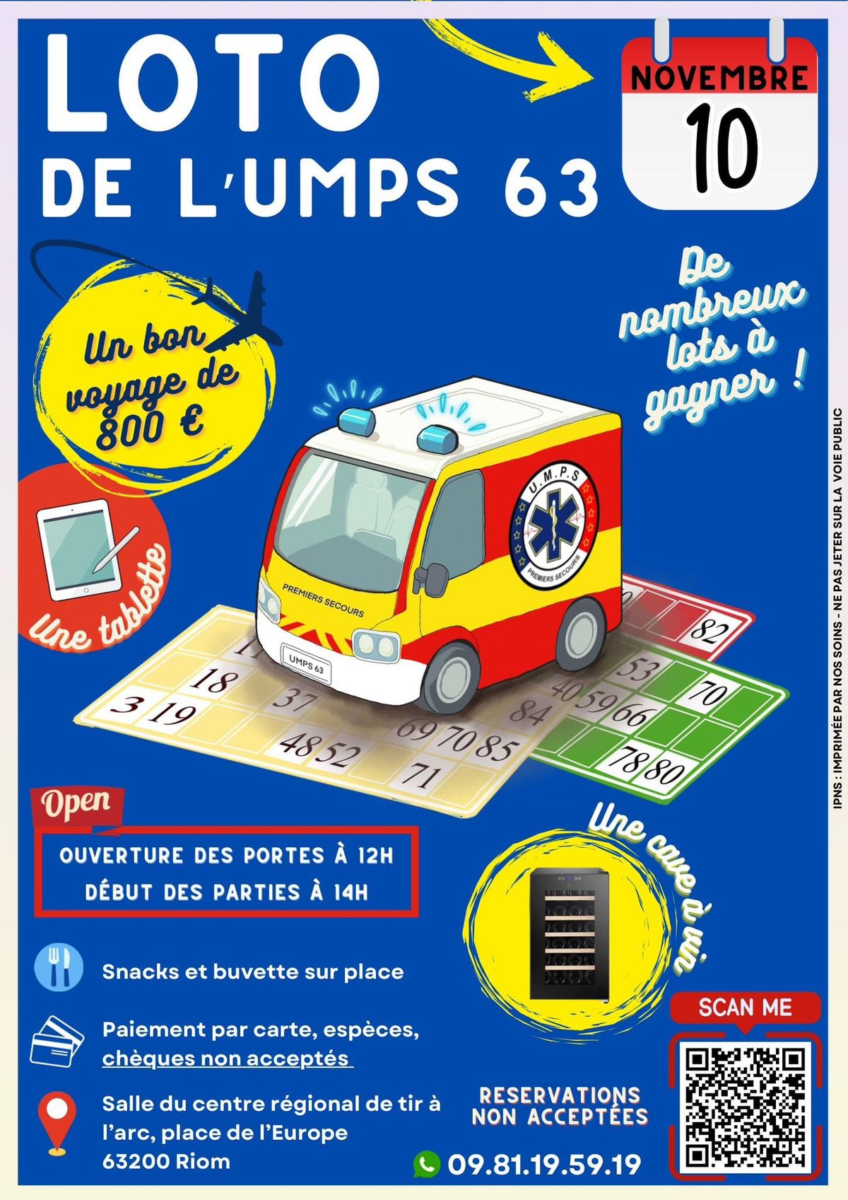 LOTO de l\u2019U.M.P.S 63