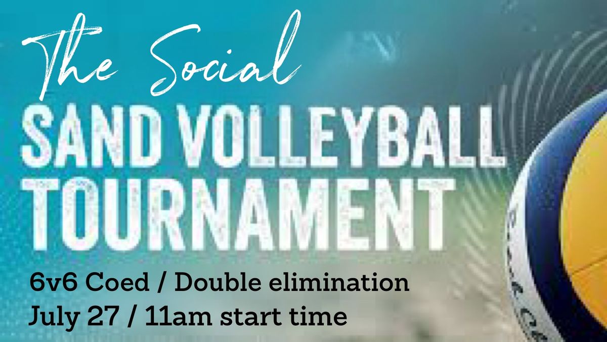 The Social Sand Volleyball Tournament 