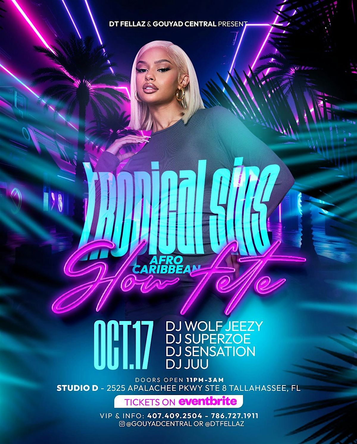 TROPICAL SINS  Afro-Caribbean Glow  Fete