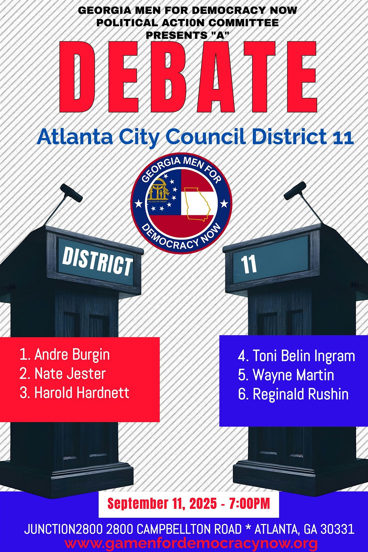 Atlanta City Council District 11 Debate