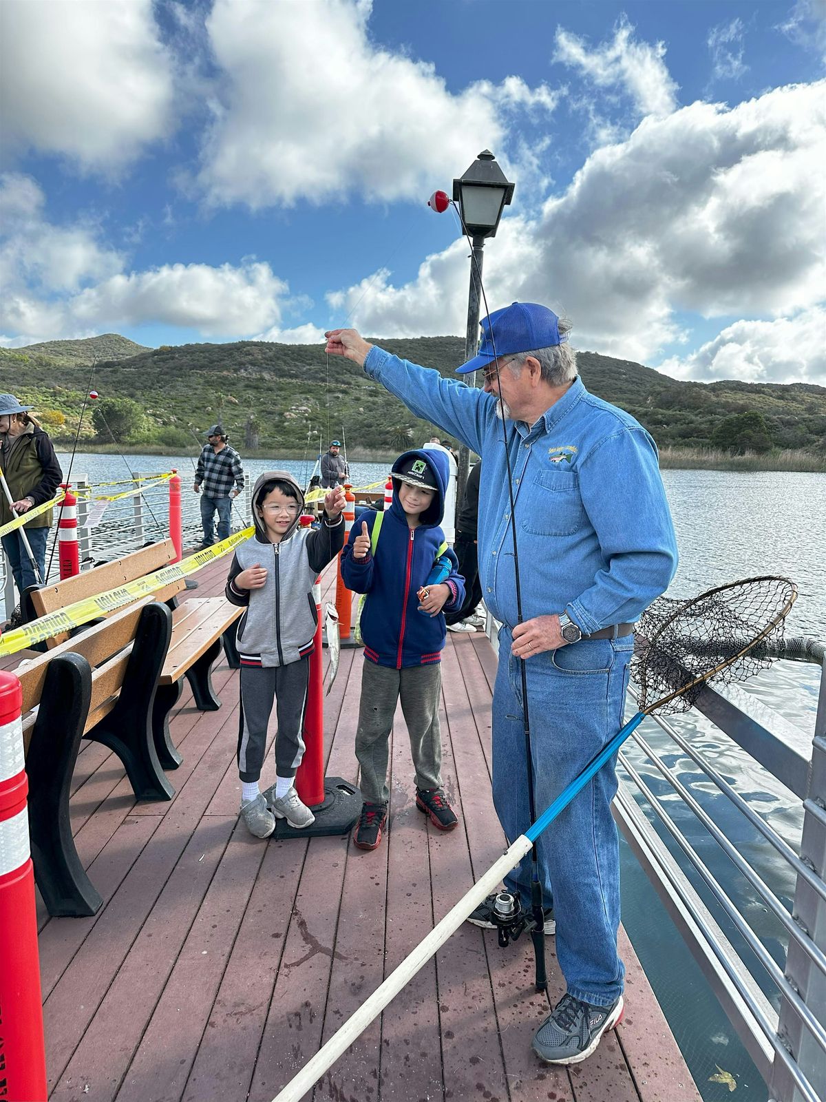 Kiwanis Fishing Derby with free kiddie pond before Thanksgiving